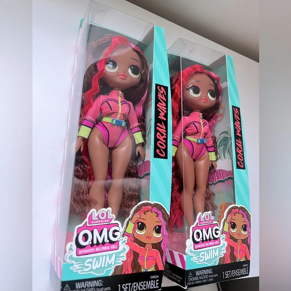 BNIB LOL surprise OMG Swim Doll Coral Waves